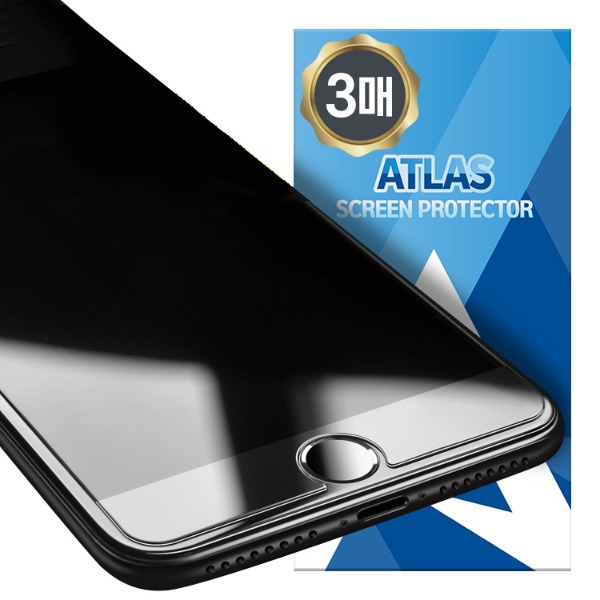ATLAS 015X3 아이폰7플러스 / 아이폰8플러스 강화유리 보호 필름 3매
